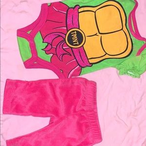 Onesies and pants set